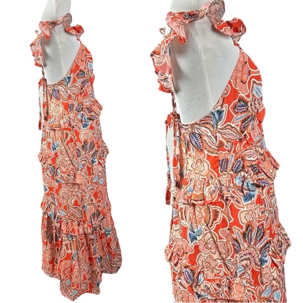 Nwot Misa Morrison Maxi Dress Size Small